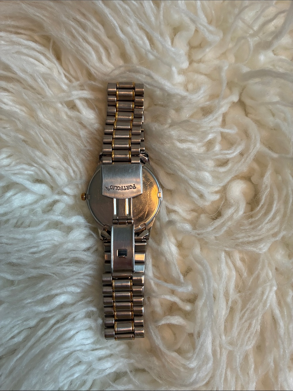 Tiffany & Co Portifino Two-Tone Stainless Watch - Picture 4 of 11